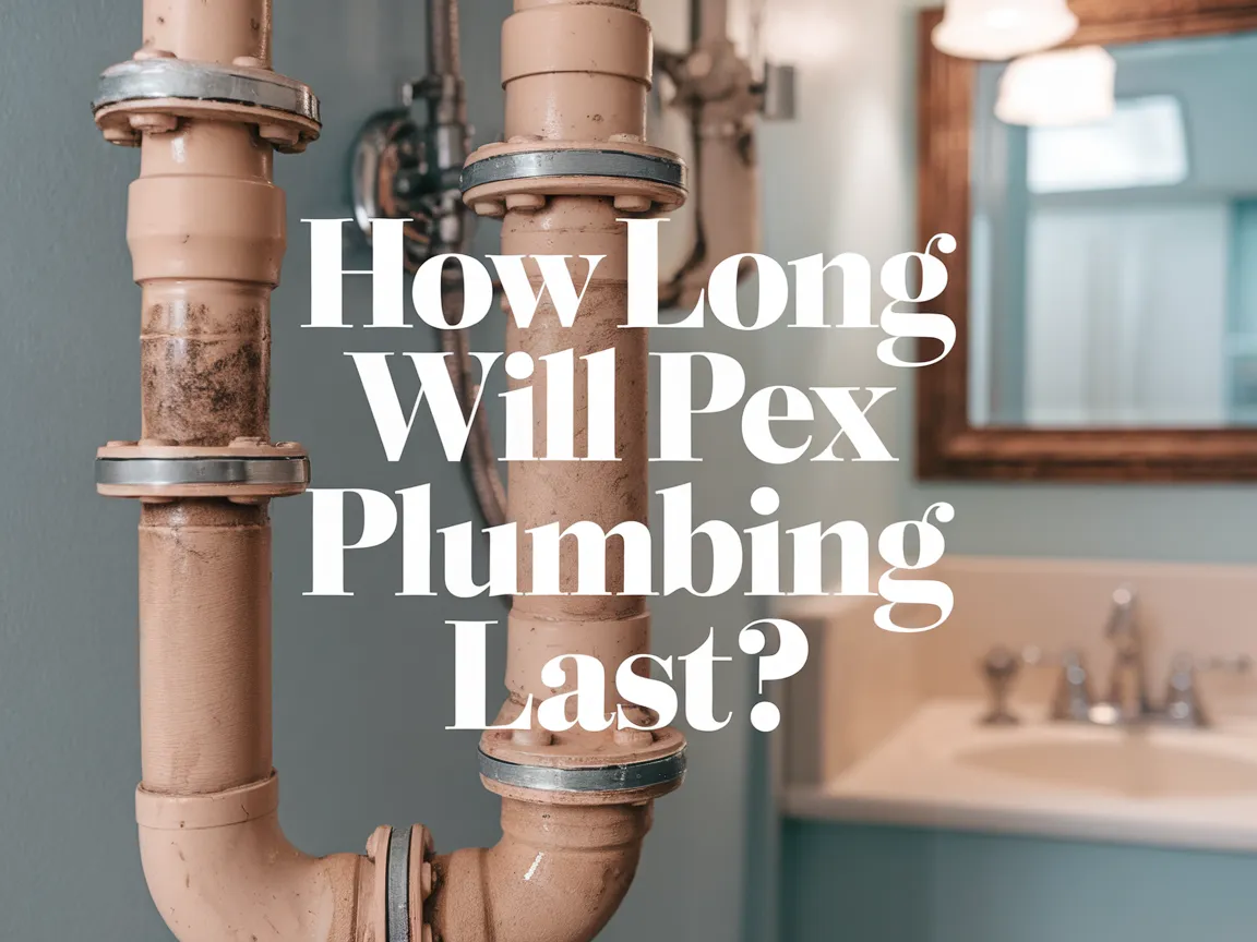 Pipes showing signs of age, illustrating the lifespan of PEX plumbing.