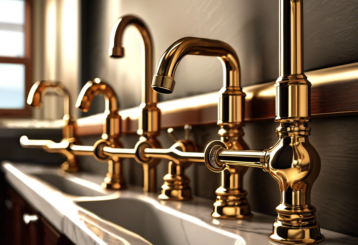 Luxury plumbing fixtures highlighting plumbing cost considerations for new houses in Irvine